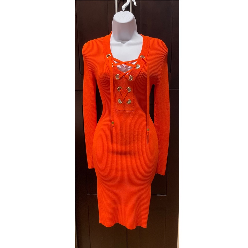 Michael Kors lace up dress